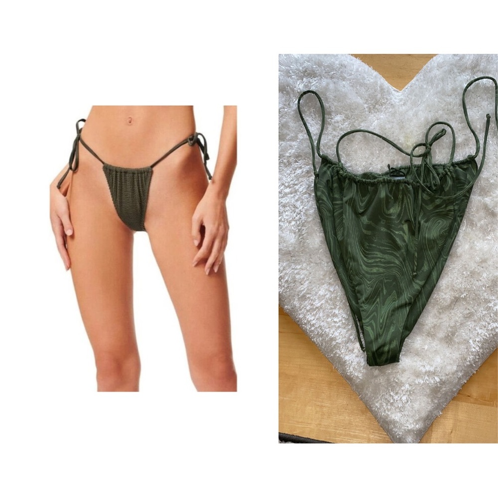 Good American Bikini Swept Away Bottom